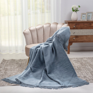 Cozy Home blanket 150x200cm Denim Gray